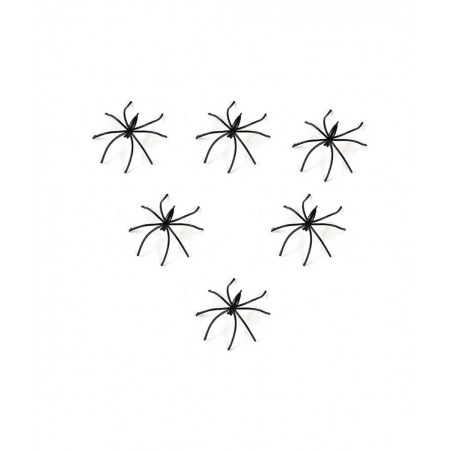 100PCS Fake Spider Joke Toys for Prank Plastic Fake Spider Plastic Realistic Spiders for Halloween Party $14.53 Gags & Practi...