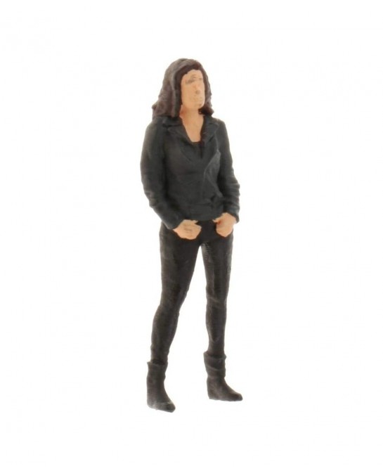 TOOYFUL People Figures Model Architecture Plastic People Figures Tiny People Stand for Miniature Scenes :64 Black-A $22.37 Pl...