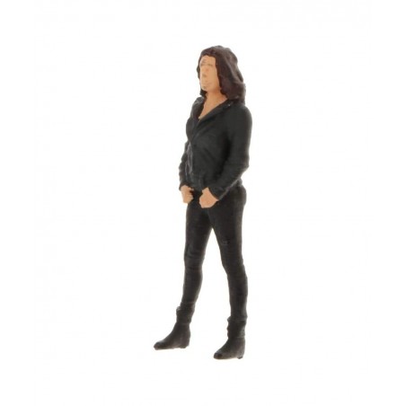 TOOYFUL People Figures Model Architecture Plastic People Figures Tiny People Stand for Miniature Scenes :64 Black-A $22.37 Pl...