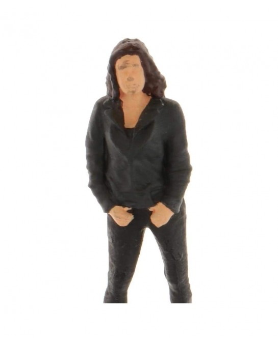TOOYFUL People Figures Model Architecture Plastic People Figures Tiny People Stand for Miniature Scenes :64 Black-A $22.37 Pl...