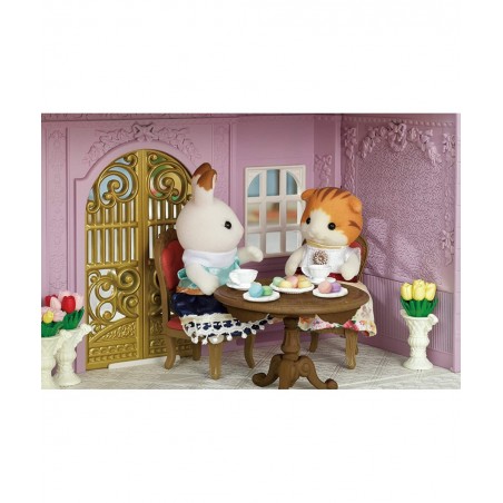Calico Critters Town Series Furniture Sets Doll House Furniture Chic Dining Table Set $17.46 Dollhouse Accessories