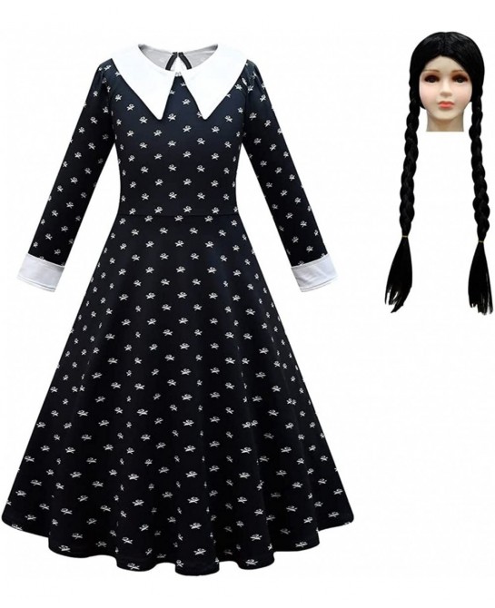 Halloween Girls Costume Dress with Wig 3-13Y $72.80 Kids' Costumes