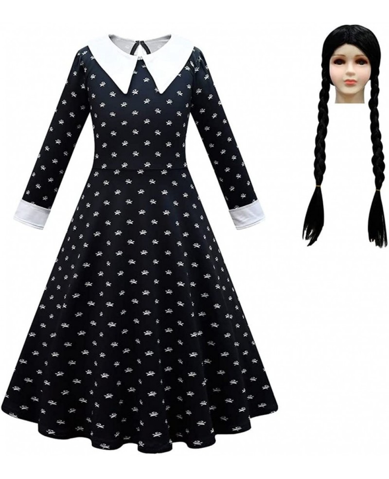 Halloween Girls Costume Dress with Wig 3-13Y $72.80 Kids' Costumes