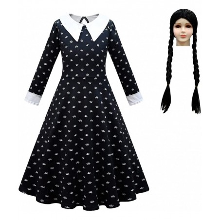 Halloween Girls Costume Dress with Wig 3-13Y $72.80 Kids' Costumes