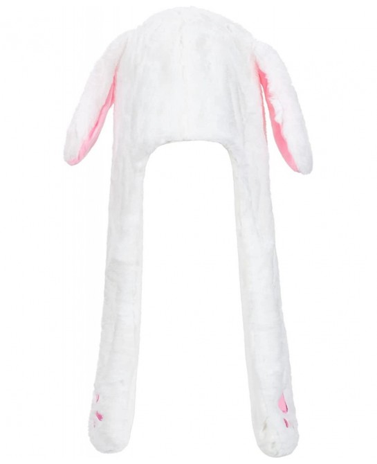 Plush Bunny Rabbit Ear Moving Jumping Hat Cap for Kids Children Women Girls Cosplay Easter Christmas Party Holiday $22.43 Kid...