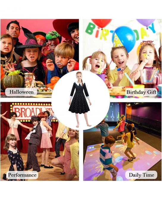 Halloween Girls Costume Dress with Wig 3-13Y $72.80 Kids' Costumes