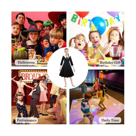 Halloween Girls Costume Dress with Wig 3-13Y $72.80 Kids' Costumes
