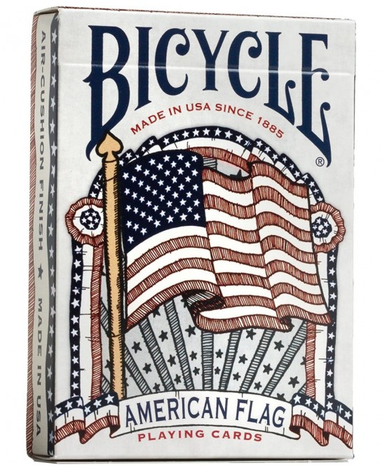 American Flag Poker Size Standard Index Playing Cards - 1036202 $14.42 Card Games