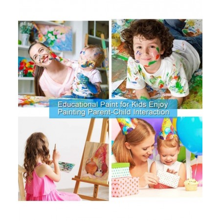 Paint by Numbers Kits for Kids Adults Beginner DIY Acrylic Oil Painting On Canvas 8 x 8 inch 3 Pack -with Framed $31.00 Craft...