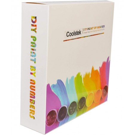 Paint by Numbers Kits for Kids Adults Beginner DIY Acrylic Oil Painting On Canvas 8 x 8 inch 3 Pack -with Framed $31.00 Craft...