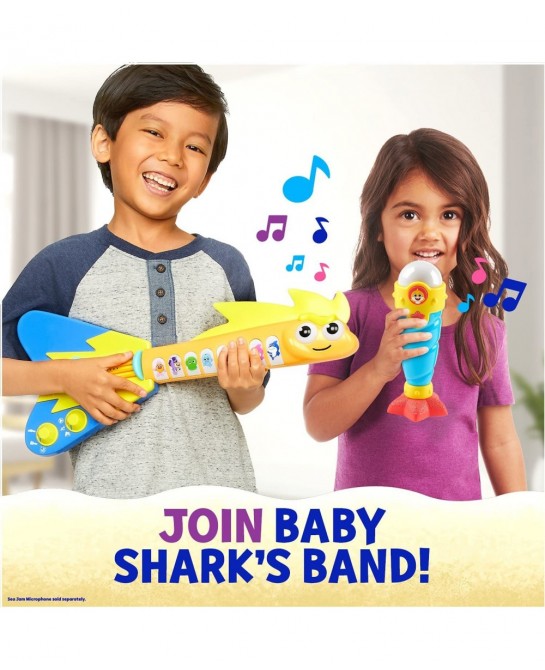 Baby Shark's Big Show! EEL-ectric Guitar – Interactive Musical Toys for Toddlers – Lights and Sounds Toy Guitar $42.45 Kids' ...
