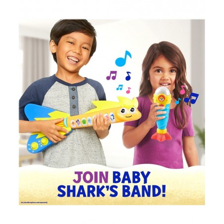 Baby Shark's Big Show! EEL-ectric Guitar – Interactive Musical Toys for Toddlers – Lights and Sounds Toy Guitar $42.45 Kids' ...