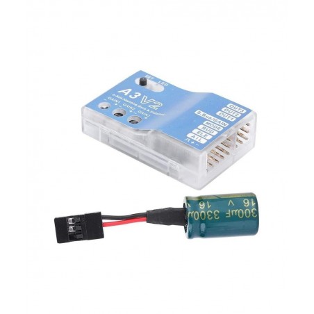 Flight Controller Stabilizer - F50A 3-Axle Gyro A3 V2 System For RC Fixed-wing Airplane 1PC $44.86 Remote & App Controlled Ve...