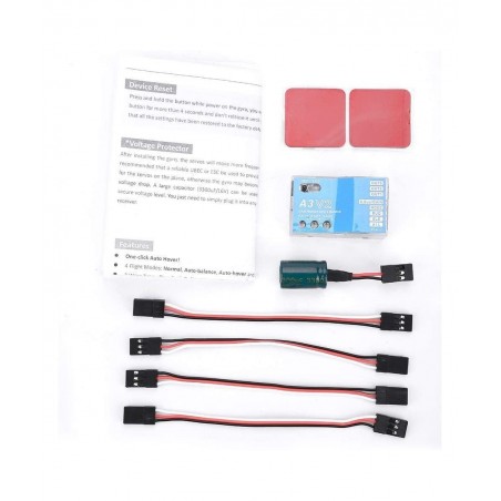Flight Controller Stabilizer - F50A 3-Axle Gyro A3 V2 System For RC Fixed-wing Airplane 1PC $44.86 Remote & App Controlled Ve...