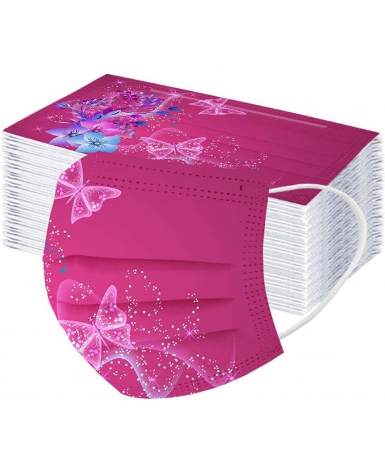 100 Pack Kids Disposable Face Bandanas Cute Colorful Cartoon Printed 3 Layer Fits for Kids Boys Girls Ages 4-12 $32.06 Kids' ...