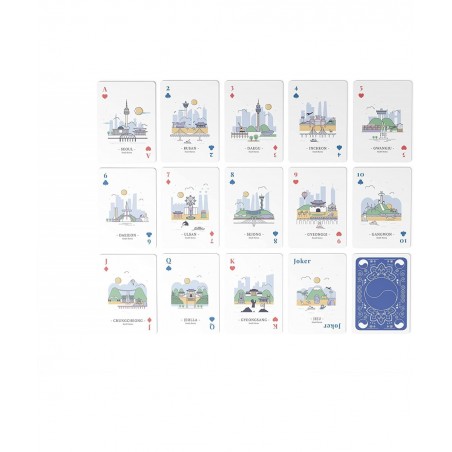 Playing Cards of South Korea - Poker Cards Deck of Cards Korea Card Korea Cards Playing Cards Korea Poker Card $26.31 Card Games