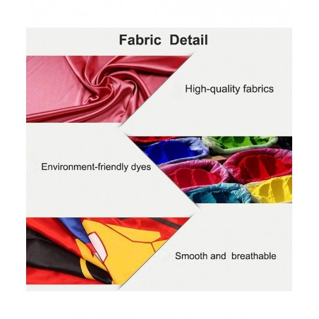 Kids Dress Up Superhero Capes Sets & Slap Bracelets for Children Costumes Halloween Birthday Gifts Party 8pcs $49.97 Kids' Co...