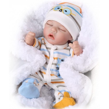 Reborn Baby Dolls - 12 Inch Realistic Sleeping Newborn Small Baby Doll for 3 + Year Old Kids $56.57 Dolls