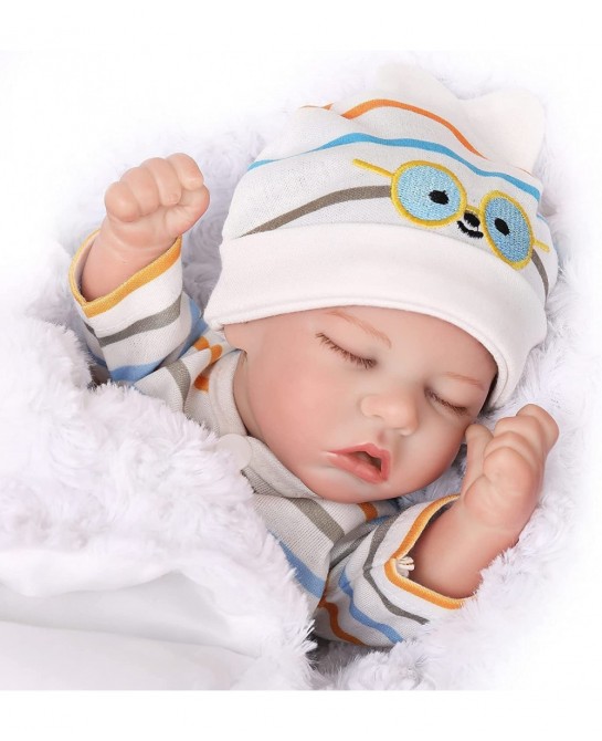 Reborn Baby Dolls - 12 Inch Realistic Sleeping Newborn Small Baby Doll for 3 + Year Old Kids $56.57 Dolls