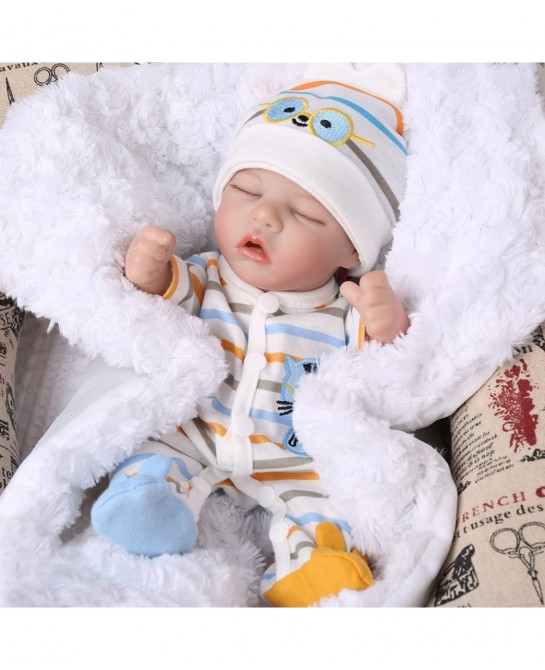 Reborn Baby Dolls - 12 Inch Realistic Sleeping Newborn Small Baby Doll for 3 + Year Old Kids $56.57 Dolls