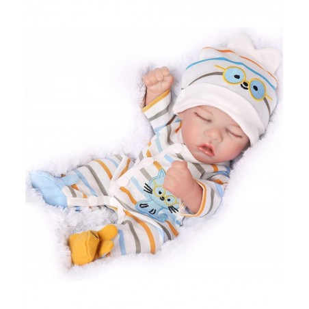 Reborn Baby Dolls - 12 Inch Realistic Sleeping Newborn Small Baby Doll for 3 + Year Old Kids $56.57 Dolls