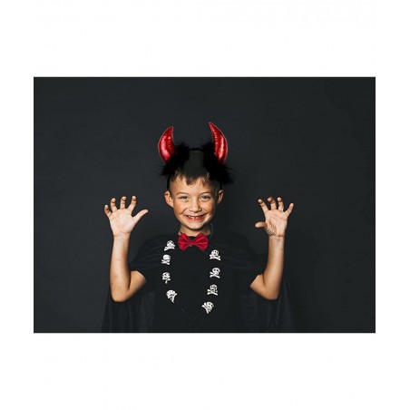 Halloween Devil Headband Horn Costume Set for Halloween Animal Creature Costume Accessory Kit $15.91 Kids' Costumes