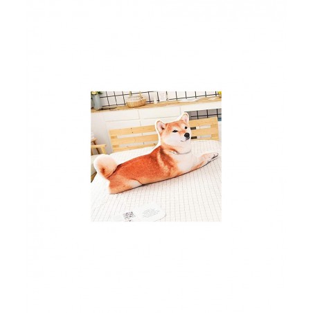 3D Shiba Inu Dog Shape Throw Pillow Animal Pillow Cushion $57.44 Kids' Plush Toy Pillows