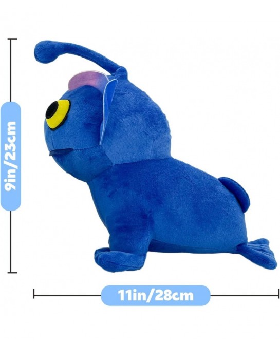 The Sea Beast Plush Toy 11.8" Sea Beast Hunter Plush Doll Blue Lantern Fish Cartoon Doll Best Choice for Children's Birthday ...