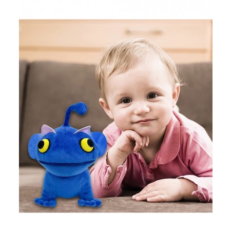 The Sea Beast Plush Toy 11.8" Sea Beast Hunter Plush Doll Blue Lantern Fish Cartoon Doll Best Choice for Children's Birthday ...