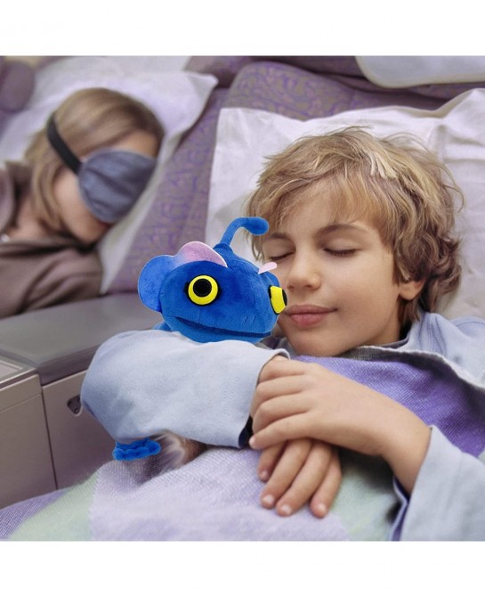 The Sea Beast Plush Toy 11.8" Sea Beast Hunter Plush Doll Blue Lantern Fish Cartoon Doll Best Choice for Children's Birthday ...