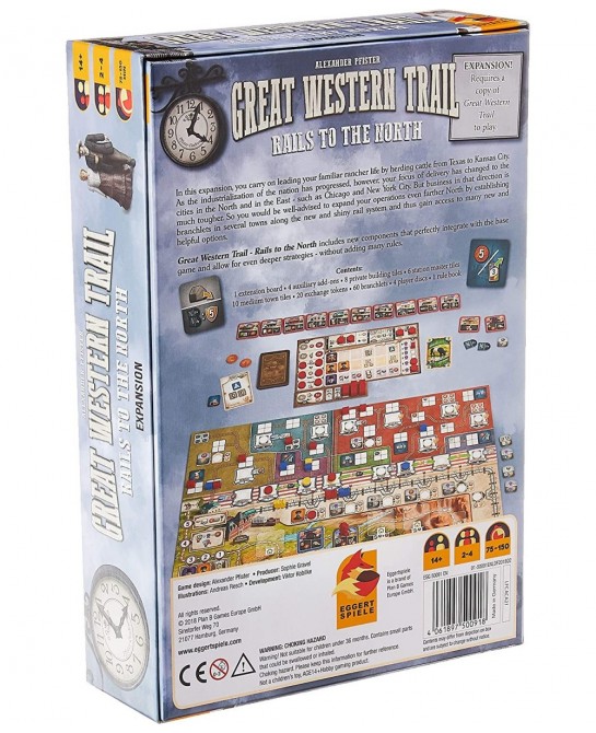 Great Western Trail - Rails to The North $38.43 Board Games