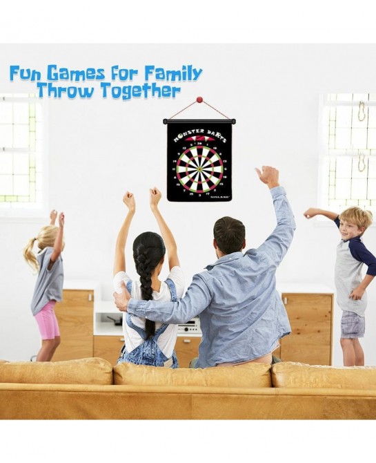 Magnetic Dart Board for Kids Gift for Boys Birthday or Christmas Included 12 Darts $24.59 Board Games