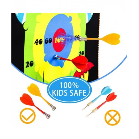 Magnetic Dart Board for Kids Gift for Boys Birthday or Christmas Included 12 Darts $24.59 Board Games