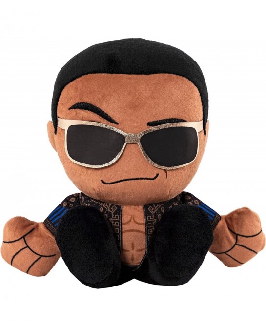 WWE Old School Rock 8" Kuricha Plush - Soft Chibi Inspired Wrestling Legend $34.00 Plush Figure Toys