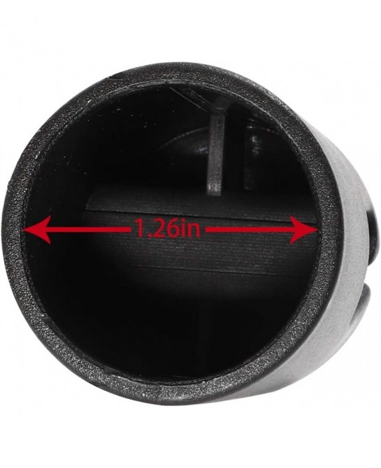 Trampoline Enclosure Pole Cap for Flat Steel Sheet Top Ring System 6 Pieces Black $20.06 Trampolines & Accessories