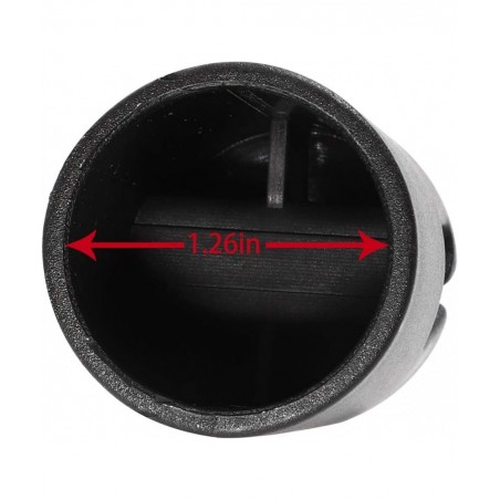 Trampoline Enclosure Pole Cap for Flat Steel Sheet Top Ring System 6 Pieces Black $20.06 Trampolines & Accessories