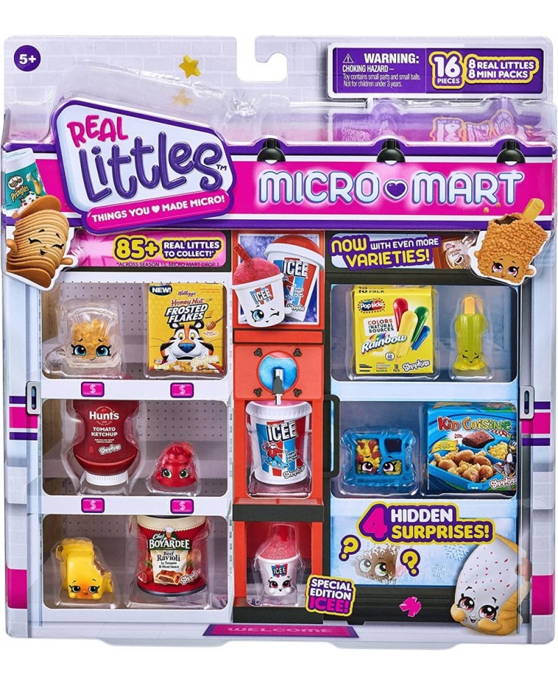 Collector's Pack | 8 Real Littles Plus 8 Real Branded Mini Packs (16 Total Pieces). Style May Vary $26.15 Toy Kitchen Products