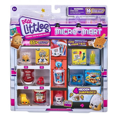 Collector's Pack | 8 Real Littles Plus 8 Real Branded Mini Packs (16 Total Pieces). Style May Vary $26.15 Toy Kitchen Products