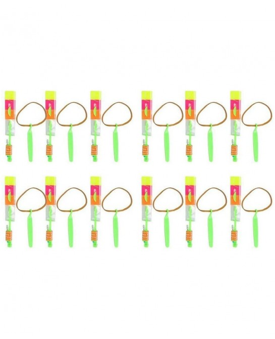 LED Helicopter Shooters 12 Pack Glow Stick Shooters LED Helicopter Shooters Party Games Kids Party Amazing Led Light Arrow Ro...