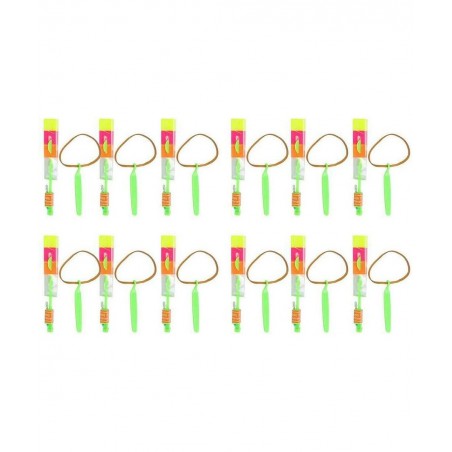 LED Helicopter Shooters 12 Pack Glow Stick Shooters LED Helicopter Shooters Party Games Kids Party Amazing Led Light Arrow Ro...