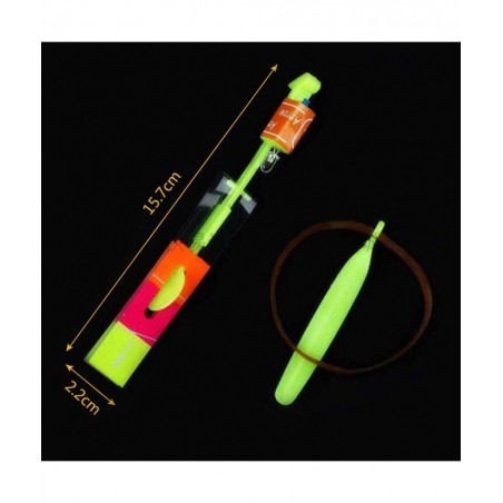 LED Helicopter Shooters 12 Pack Glow Stick Shooters LED Helicopter Shooters Party Games Kids Party Amazing Led Light Arrow Ro...