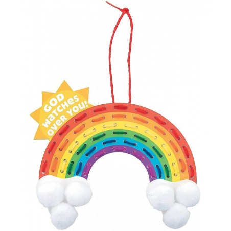 God Watches Over You Rainbow Ck - Crafts for Kids and Fun Home Activities $30.00 Craft Kits