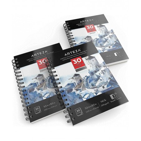 Watercolor Pad Expert Pack and Watercolor Pencils Bundle Drawing Art Supplies for Artist Hobby Painters & Beginners $94.10 Ki...