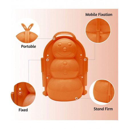 Snow Mold and Sand Mold Outdoor Activities Lovely 3D Shape Snow and Sand Playing Mold for Kids Adults Outdoor Toy and Beach T...