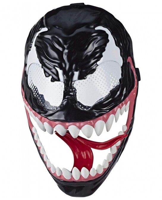 Marvel’s Maximum Venom Venom Mask Role Play Toy Lever-Activated Swinging Tongue Feature Adjustable Strap for Kids Ages 4 and ...