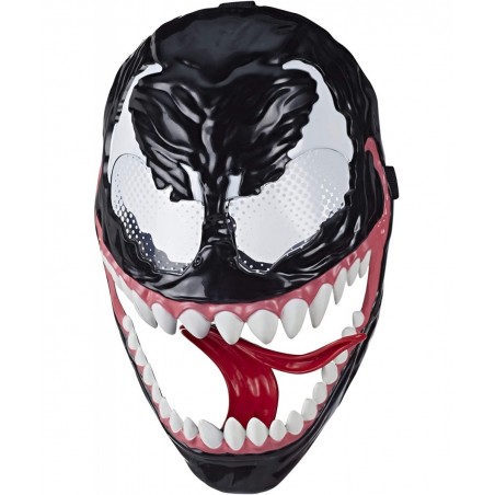 Marvel’s Maximum Venom Venom Mask Role Play Toy Lever-Activated Swinging Tongue Feature Adjustable Strap for Kids Ages 4 and ...