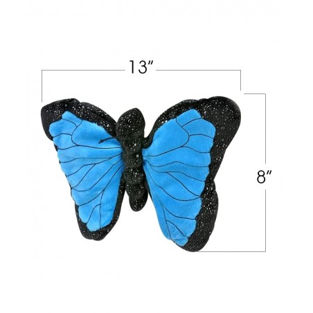 Butterfly Plush Toy 1 PC Soft Stuffed Butterfly Toy for Kids Cute Home and Nursery Animal Decorations Garden Party Prop Best ...