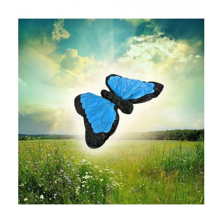 Butterfly Plush Toy 1 PC Soft Stuffed Butterfly Toy for Kids Cute Home and Nursery Animal Decorations Garden Party Prop Best ...