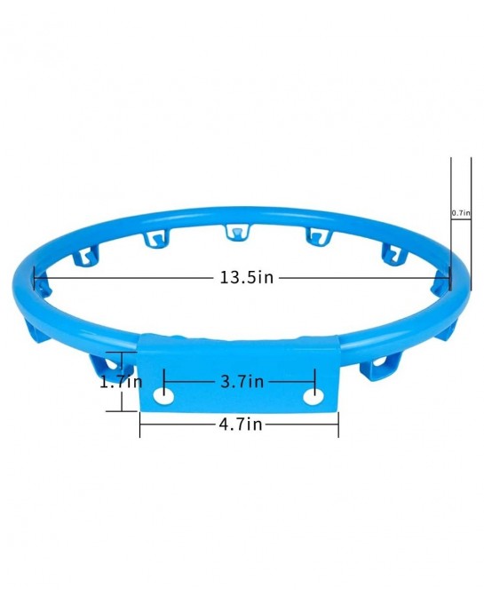 Kids Custom Basketball Hoop Heavy Basketball Rim for Children Sports Indoor Outdoor Use 13.5'' $24.34 Toy Sports Products