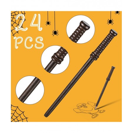 72 Pcs Wand Pencils and Glasses Wizard Halloween Party Favors Including 24 Wizard Wand Pencils and 24 Plastic Costume Glasses...